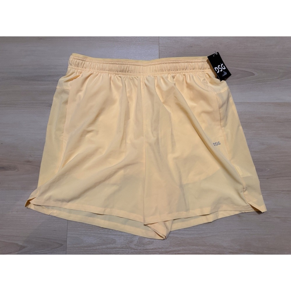 DSG 5" Stride Short Athletic Fit Built In Liner Solar Melon Mens Medium New Tag